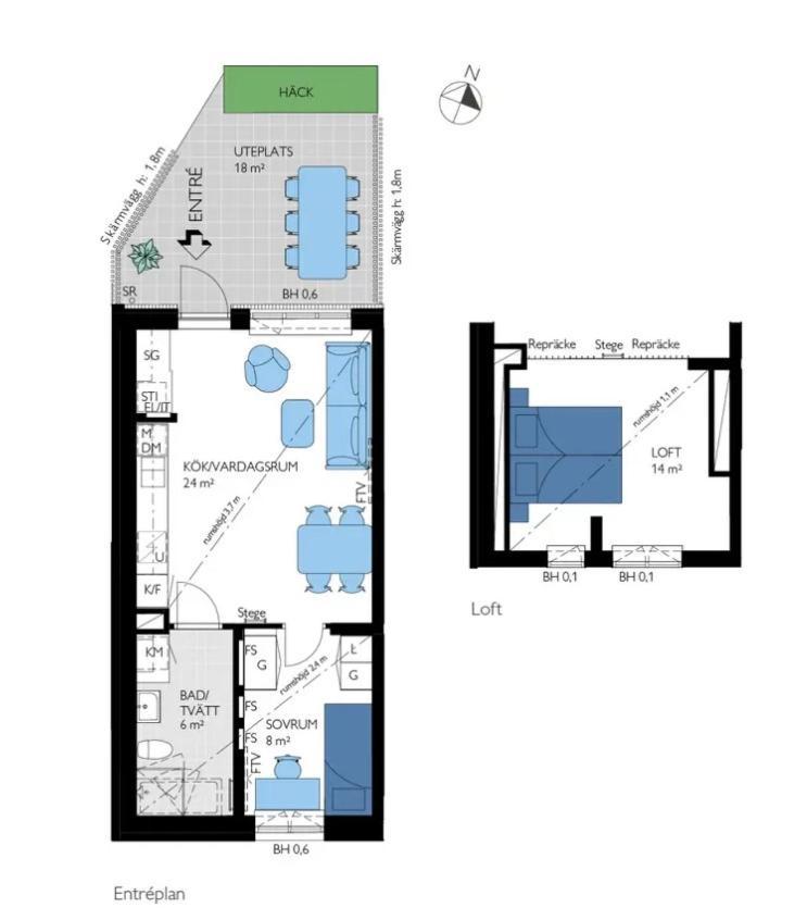 Lomma Strandstad - Ny Och Unik Laegenhet Foer Upp Till 4 Apartment Bagian luar foto